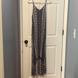 High low maxi dress
